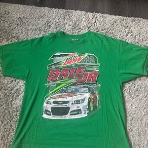 Nascar Green Dale Jr.  T-Shirt